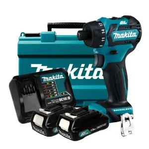 마끼다 DF032DSYE 12Vmax 1.5Ah x2팩 충전드라이버드릴 전동드릴 슬리브척