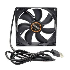 USB쿨링팬 120MM DC5V쿨러 컴퓨터 저소음 소형 냉각펜