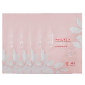 댕기머리 서린 일회용 여성청결제 4ml x 1000개 여행용 휴대용 여성 세정제 청결제