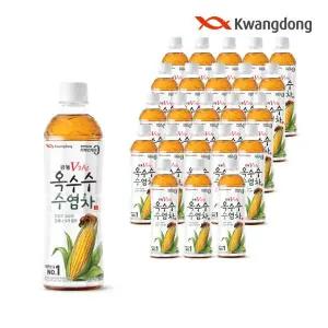 [광동제약][무료배송] 광동 옥수수수염차 500ml x 24pet (라벨랜덤)