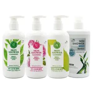 꽃을든남자 스킨샤워 클렌징 500ml _녹차로즈알로에