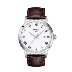 갤러리아 [티쏘]남성가죽시계 클래식 드림 젠트 T129.410.16.013.00