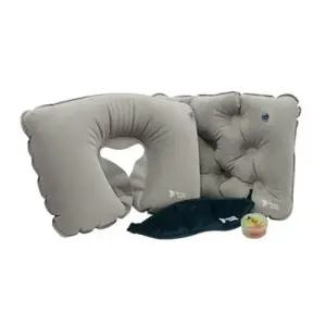 아트박스 트레블이지 TE-7062 여행용품4종세트 목베개쿠션안대귀마개)