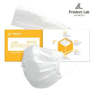 합리적인마스크 비말차단마스크 대형 100매