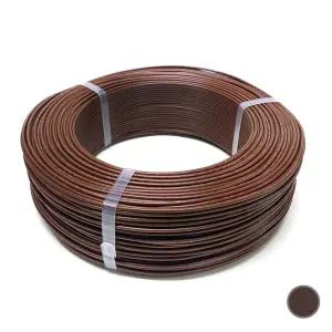 HIV 2.5SQ 전선 300M 갈색 단선 케이블 1C 1.78mm