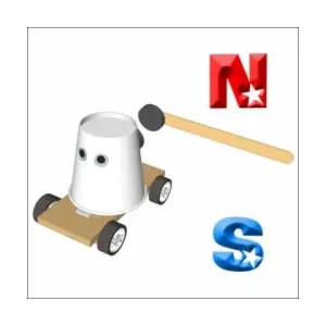 뉴 자석으로 가는 자동차 만들기(10인용)