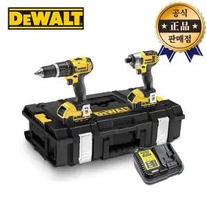 디월트 충전콤보세트 DCK211D2T DCK211D2 후속 후레쉬증정 10.8V 2.0Ah 배터리2개 충전임팩 충전드릴