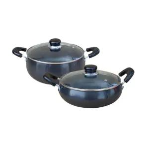 국산 이젠 경질냄비 2종 세트 양수 24cm 전골 24cm 국수 라면 샤브샤브 냄비