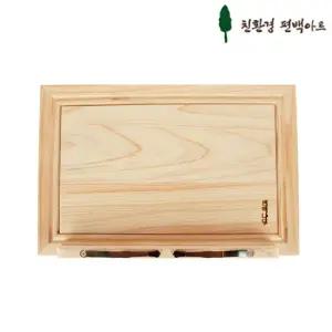 편백나무 통원목 독서대