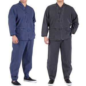 MM249 남성 봄가을 생활한복 개량 계량 한복 저고리+바지세트