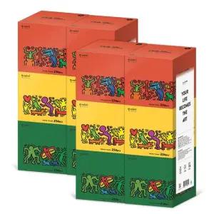 한예지 키스해링 페스타 미니 미용티슈 230매 6입 2팩