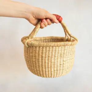 볼가바구니 스몰 내추럴