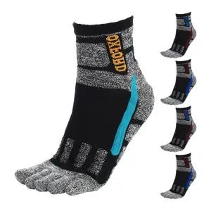 옥스포드 OF1702 남자 단목 무좀 스포츠 등산 발가락양말 5족세트