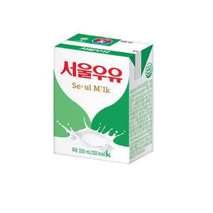 서울우유 멸균 흰우유 200mlx48팩