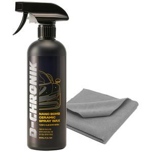 디크로닉 나노밤 500ml 차량용 물왁스 퀵디테일러 차광택 차왁스 타월