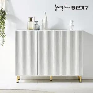 장인가구 아이브 보니타 템바보드 TV 높은 거실장 1200 다리형