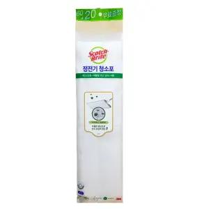 3M 스카치브라이트 정전기 청소포 대형 리필 80매입
