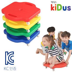 키더스 스쿠터 4개 1세트 썰매보드 롤러보드 바퀴썰매