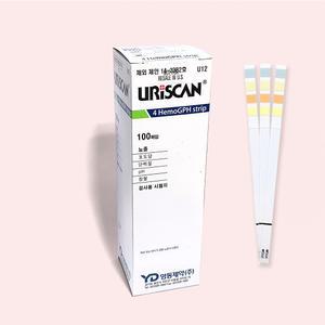 유린 뇨스틱 4종(100T) 소변검사지 소변검사 스틱 시험지