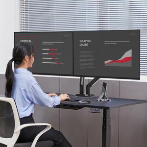 카멜마운트 셀프밸런스 듀얼 모니터 거치대 모니터암 AMA2D