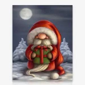 아트박스 루체디움 난장이 산타클로스 DIY 보석십자수 십자수 비즈세트