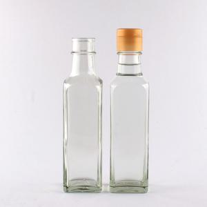 사각투명 300ml 40개 기름병 들기름병 유리병 오일병 참기름병