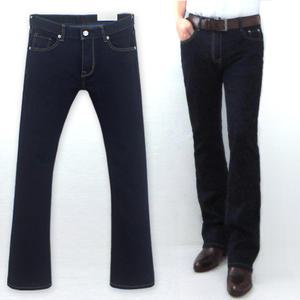 B1505 진청 생지 스판 부츠컷 남자 청바지 (28-34 인치) - DENIMS