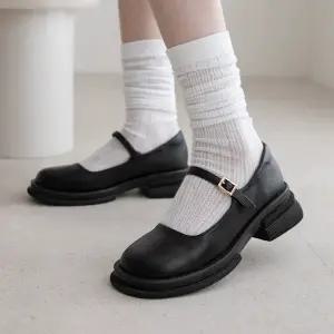 (더블몰드창) 허니잼 통굽 메리제인슈즈(4.5cm)