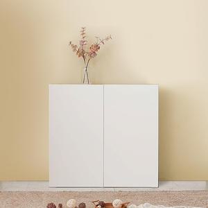 집무드 데이즈 낮은 틈새장 900 슬림형 3단 다용도 수납장 800