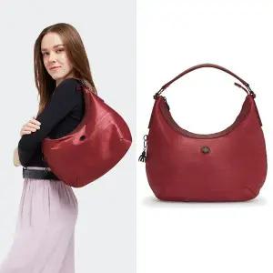 갤러리아 키플링 호보백 반달백 숄더백 갈야 우아한 와인 KLCBT24 MZWN