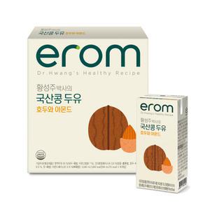 이롬 황성주 국산콩 두유 호두 아몬드 190ml 16팩