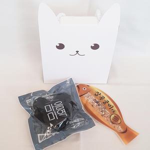 하트미역굴비세트(강아지끈상자) 추석 한가위 명절 새해 설 어린이집 생일 선물 답례품 유치원 행사