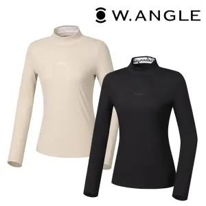 [와이드앵글](광주신세계)(WWP23291) 여성 VA 골지 하이넥 티셔츠