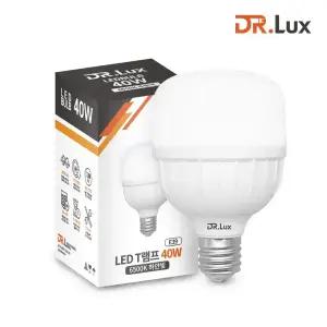 닥터룩스 고용량 LED 전구 T램프 40W E39 큰소켓