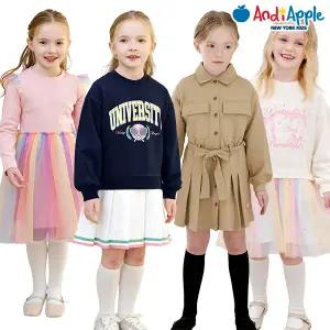 [앤디애플] 여아를 위한 기본템 레깅스/스커트/원피스/등원룩/나들이룩