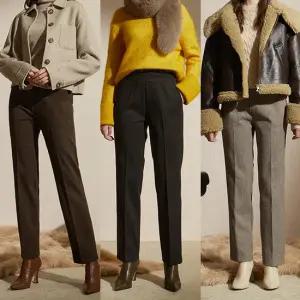 [44~99] G.모데나 잔체크 이중직 기모밴딩 팬츠 3종 택1