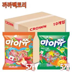 마이쮸 멜론/애플망고(70입)284gx5봉+핑크리치/써니피치(70입)284gx5봉