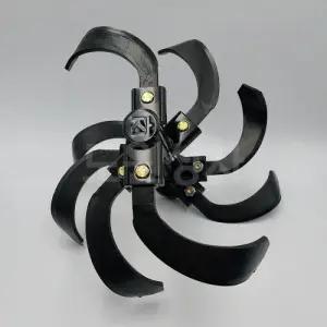 아세아 관리기 로타리 날 중경제초기 중경로타리 8발 좌우세트