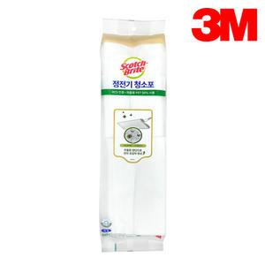 3M 스카치브라이트 정전기 청소포 대형 60매 막대걸레 먼지 청소