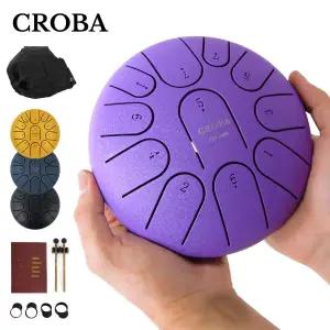 크로바 11음 음계각인 15cm 6인치 스틸 텅드럼 CDT-MINI