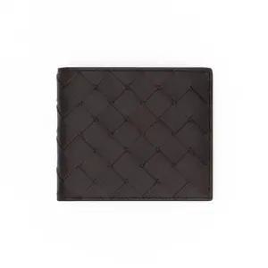 (당일) 25FW 보테가 베네타 인트레치아토 브라운 레더 반지갑 743211 VCPQ4 2145