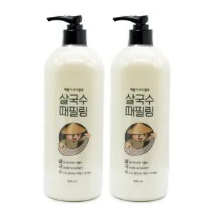 라끄베르 때밀이 바디필링 살국수 500ml+500ml때필링