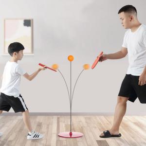 실내 셀프 탁구 연습 놀이 세트 가정용 라켓 공 고탄력 탁구대 운동 체육 게임