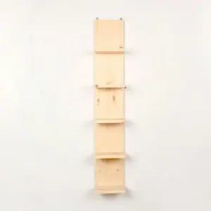 디자인엔씨 원목간단5단선반 WF104 디자인엔씨