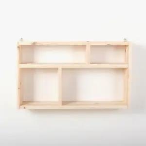 디자인엔씨 원목다용도 선반 WF44 디자인엔씨