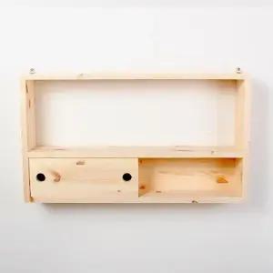 디자인엔씨 원목미닫이벽선반 WF62 디자인엔씨