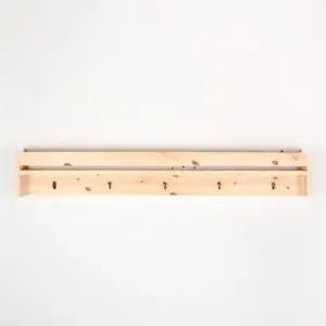 디자인엔씨 원목일자후크선반 WF112 디자인엔씨