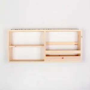 디자인엔씨 원목다용도북선반 WF128 디자인엔씨