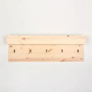 디자인엔씨 원목후크선반 WF113 디자인엔씨