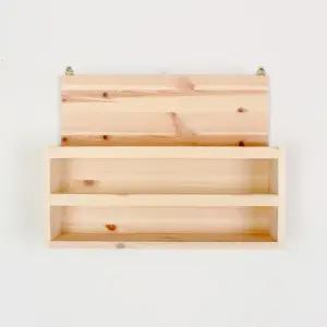 디자인엔씨 원목오픈미니북선반 WF133 디자인엔씨